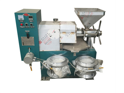 Hot and Cold Oil Extraction Soybean Oil Press Machine